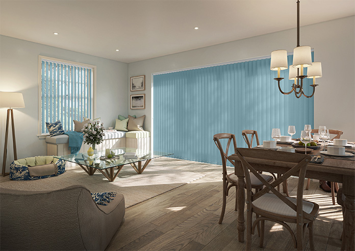 Roma (FR), Breeze Blue - Vertical Blind - Image 7
